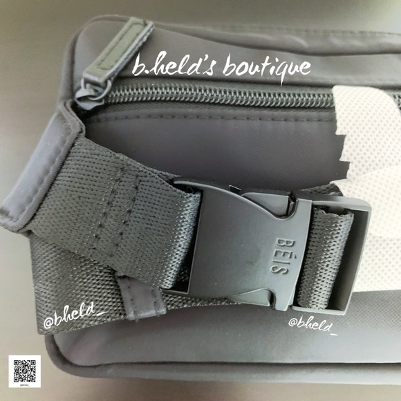 BÉIS The Belt Bag in Black Neutral Brand New NWT - Picture 11 of 16